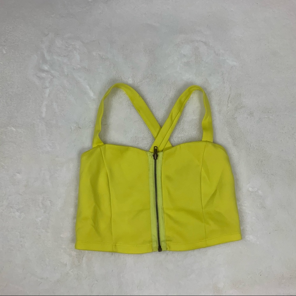 Foreign Exchange Cage Bralette/Crop Top